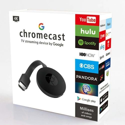 Chromecast vezeték nélküli jeltovábbító (4K) (1026)