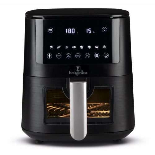 Berlinger haus air fryer digitális olaj nélküli sütő fekete (BH9504) (0009)