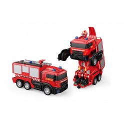   Krc transformers tűzoltóautó távirányítós (NO8285) (0178)