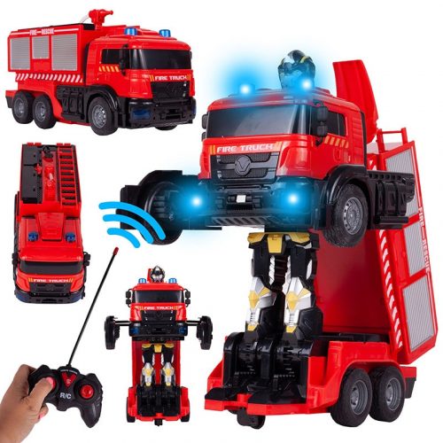 Krc Transformers tűzoltóautó távirányítós (NO8285) (0178)