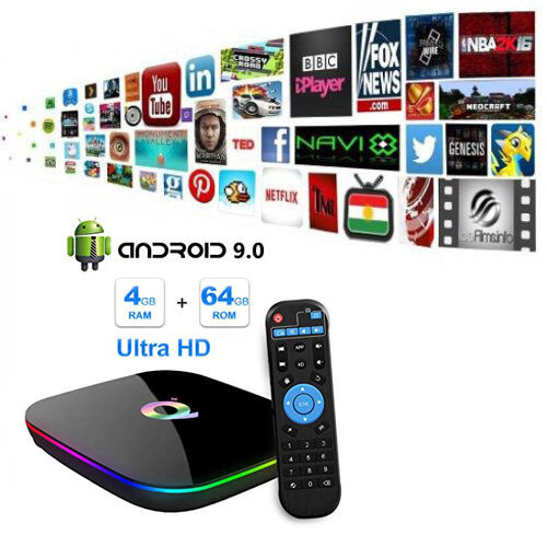 Q plus smart tv box 4k (MEIQ-IT)