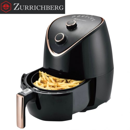 Zurrichberg air fryer olaj nélküli sütő fekete (ZB2701) (0649)