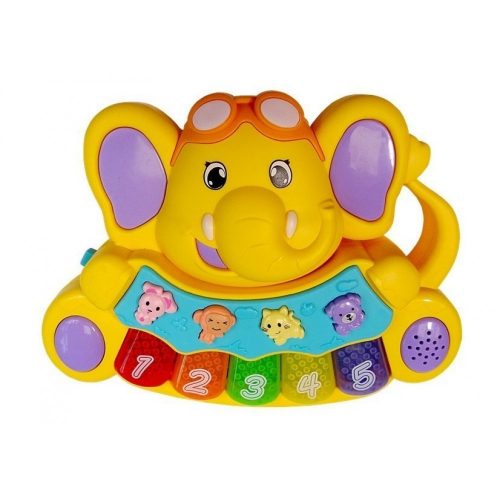 Jialegu Toys zenélő elefánt, vagy oroszlán (NO85528D NO85533D) (1686)