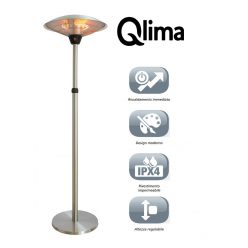   Qlima Patio Heater teraszfűtő hősugárzó (PEP2021E) (1741)